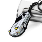 Llaveros metálicos personalizados de anime para coche