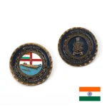 Indische Marine Custom Metallic Farbe Herausforderung Münze