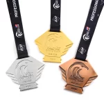 Individuelle Gold-Silber-Bronze-Grand-Slam-Medaillen