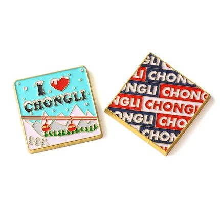 Custom Cartoon Alphabet Painted Metal Fridge Magnets