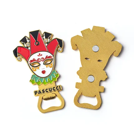 CAFFE PASCUCCI Italy Custom Cartoon Metal Bottle Opener