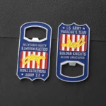 Abrebotellas metálico personalizado del equipo de paracaidistas Golden Knights del Ejército de EE.UU.