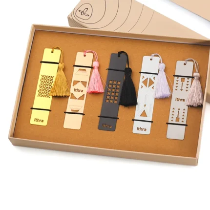 personalised bookmarks metal
