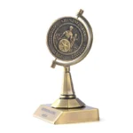 Personalización del trofeo giratorio de aleación metálica de zinc