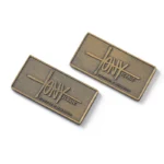 Metal Logo Placa / Signo Custom Plate Bronce Metal Auto Emblema