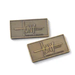 Metal Logo Placa / Signo Custom Plate Bronce Metal Auto Emblema