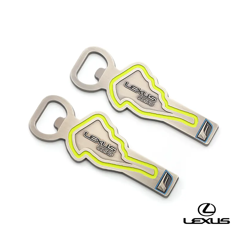 Lexus Auto Race Custom Metal Keychain
