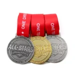 vergoldete wundertätige Medaille