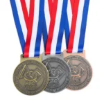 Medalla de oro, plata y cobre
