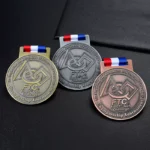 Gold Silver And Copper medal
