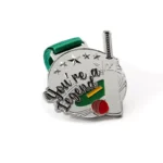 板球比赛软珐琅银质奖牌