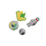 Multiple Design Letter Patterns Soft Enamel Magnet Pin