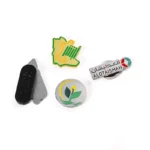 Multiple Design Letter Patterns Soft Enamel Magnet Pin