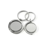 Versandfertig Full Frame Half Frame Blank Spinning Keychain