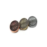monedas de aleación de zinc