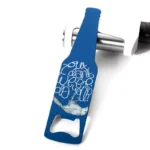 stainless steel bottle opener keyring