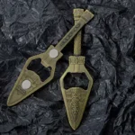 绿色青铜开瓶器冰箱磁铁
