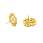 5102-4-Diamond studded earrings