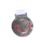 1011-4-STAFET FOR LIVET Marathon Medaille