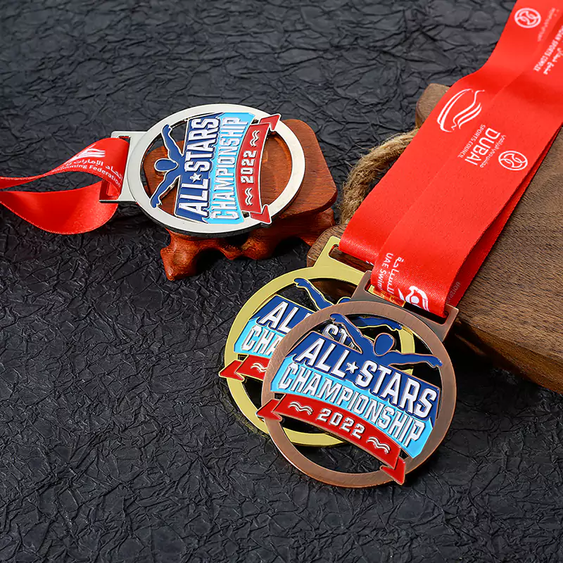 cheap swimming medals
