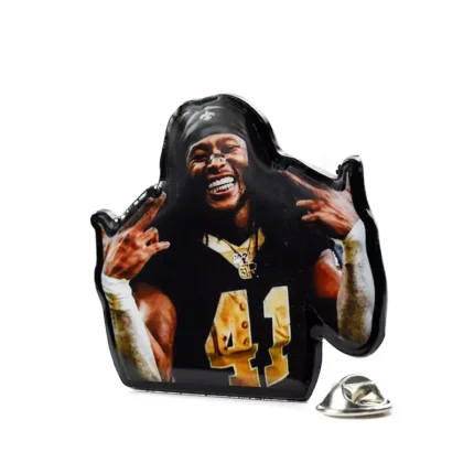 1726-4-Player 41 Epoxy Resin Player Shaped Pin