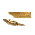 1906-2-P&CO Marca Brass Material Copper Natural Cor Pin