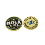 1907-2-HB Logo Gold Soft Enamel Circular Pin