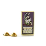 5601-1-Узбекистан Тхэквондо Альянс УФ печать мягкая эмаль квадрат