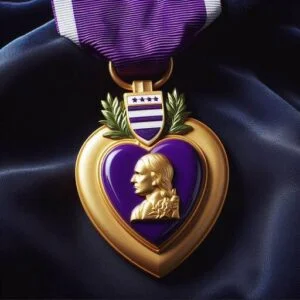 the revered Purple Heart of the United States