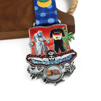 1062-4-BOR Ironman Triathlon Commemorative Medal