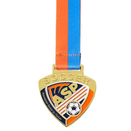 1185-2-cheap football irregular medals with ribbon