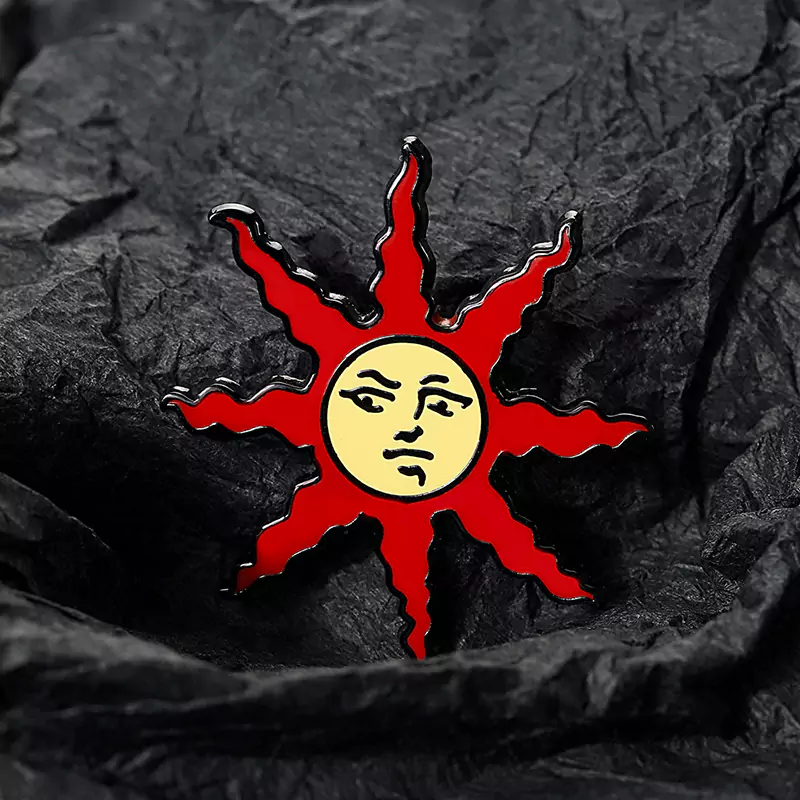 1507-1-Alien Sun Insignia de goma esmaltada para sombrero (2)