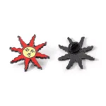 1507-6-Alien Sun Distintivo per cappello in gomma smaltata (9)