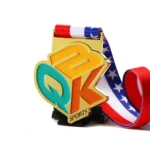 1469-3-QBK Medalla deportiva de esmalte blando