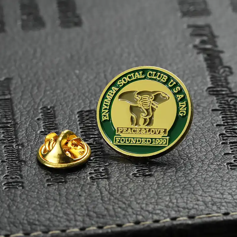 1517-7-Elephant Logo Rundabzeichen