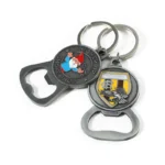 3406-2-Metal Custom Enamel Bottle Opener Keychain