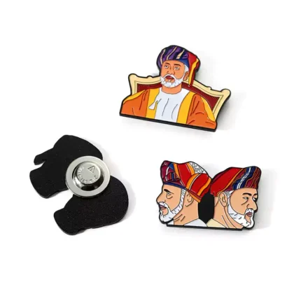 1786-2-Middle Eastern Element Baked Paint Badger Magnetics