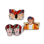 1786-4-Middle Eastern Element Baked Paint Badger Magnetics