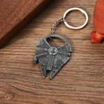 2175-6-Spaceship Sncient 银色钥匙扣