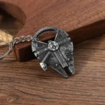 2175-7-太空船 Sncient 银色钥匙扣