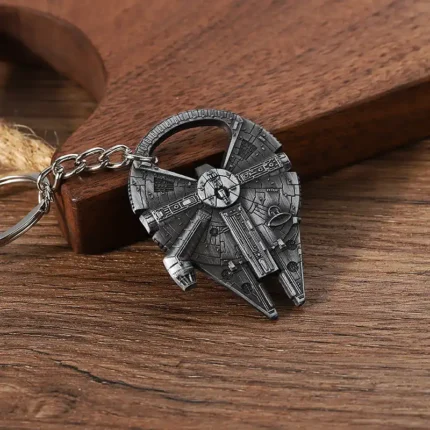 2175-7-太空船 Sncient 银色钥匙扣