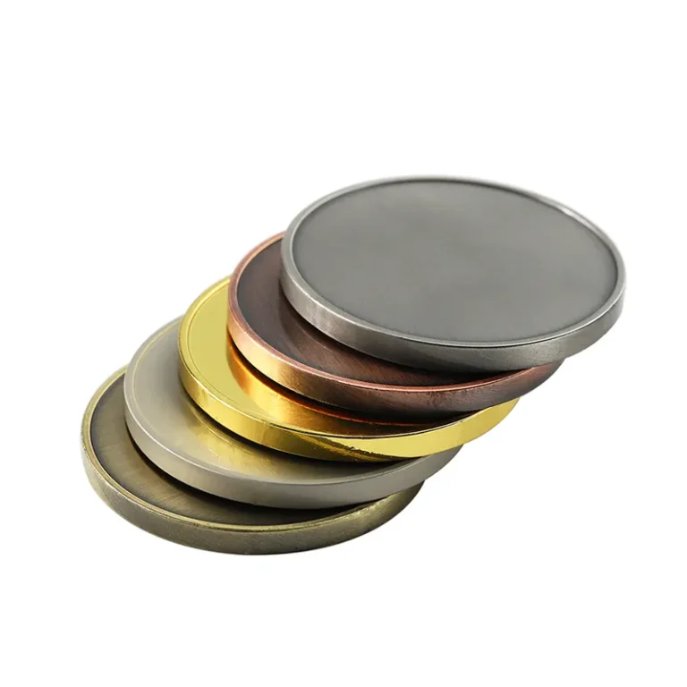 Five Color Blank Challenge Coin