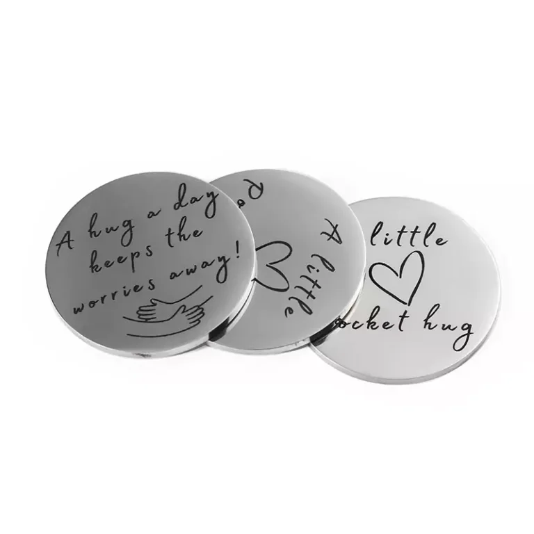 Stainless Steel Commemorative Coins Electroplated with Silver