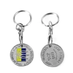 2152-1-Crown pattern car enamel silver token buckle