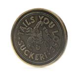 2518-3-Cowboy Scorpion Blue Bronze Commemorative Coin