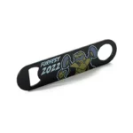 3401-2-Stainless steel black color spray MFF long strip bottle opener