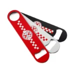 3402-2-Stainless steel color spray Croatian long strip three color bottle opener