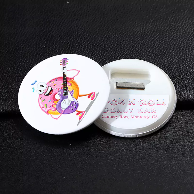 3692-7-彩色喷雾圆形内口开瓶器冰箱贴