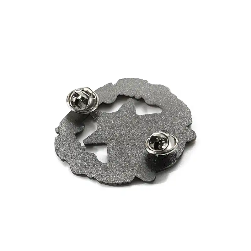 1664-2-红色古铜压铸徽章