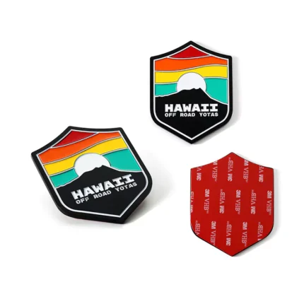 3601-4-Высокая гора восход электрофорез черный пять цветов выпечки краска холодильник наклейки